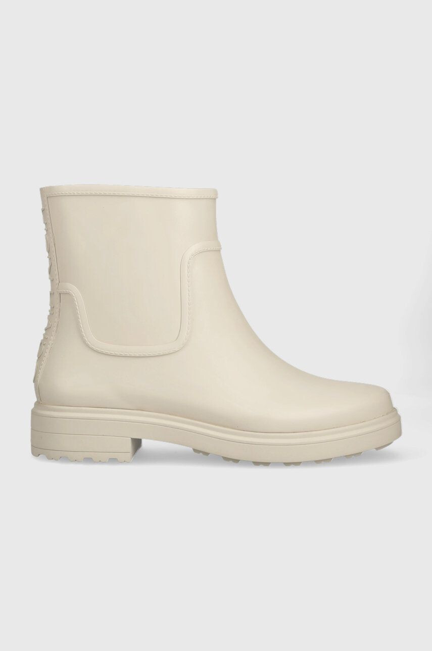 Calvin Klein Holínky Rain Boot dámské béžová barva - Pepit.cz