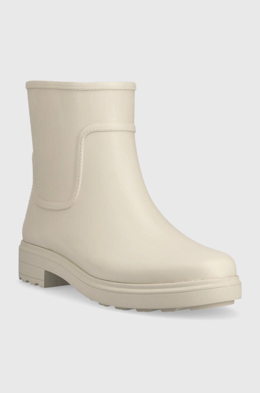 Calvin Klein Holínky Rain Boot dámské béžová barva - Pepit.cz