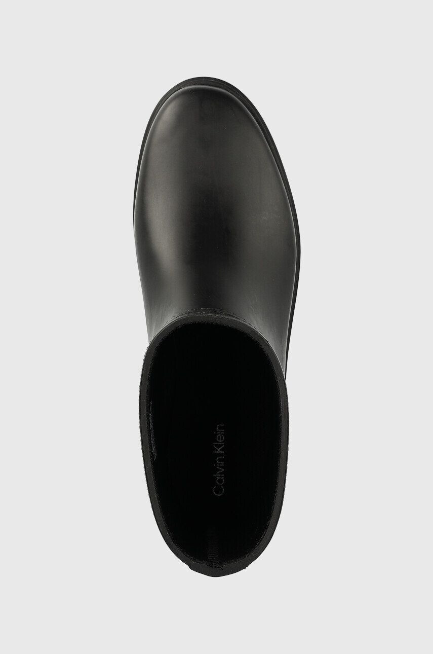 Calvin Klein Holínky Rain Boot dámské černá barva - Pepit.cz