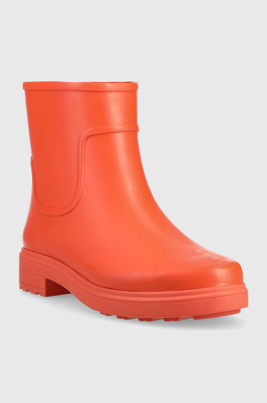 Calvin Klein Holínky Rain Boot dámské oranžová barva - Pepit.cz