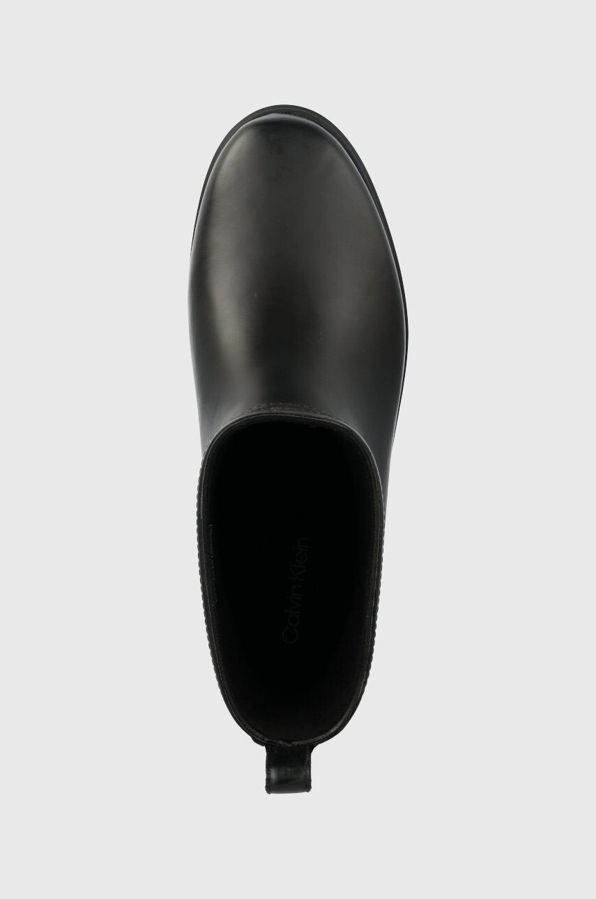 Calvin Klein Holínky Rain Boot dámské černá barva - Pepit.cz