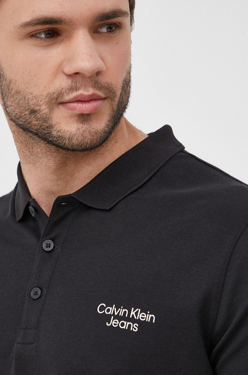 Calvin Klein Jeans Bavlněné polo tričko - Pepit.cz