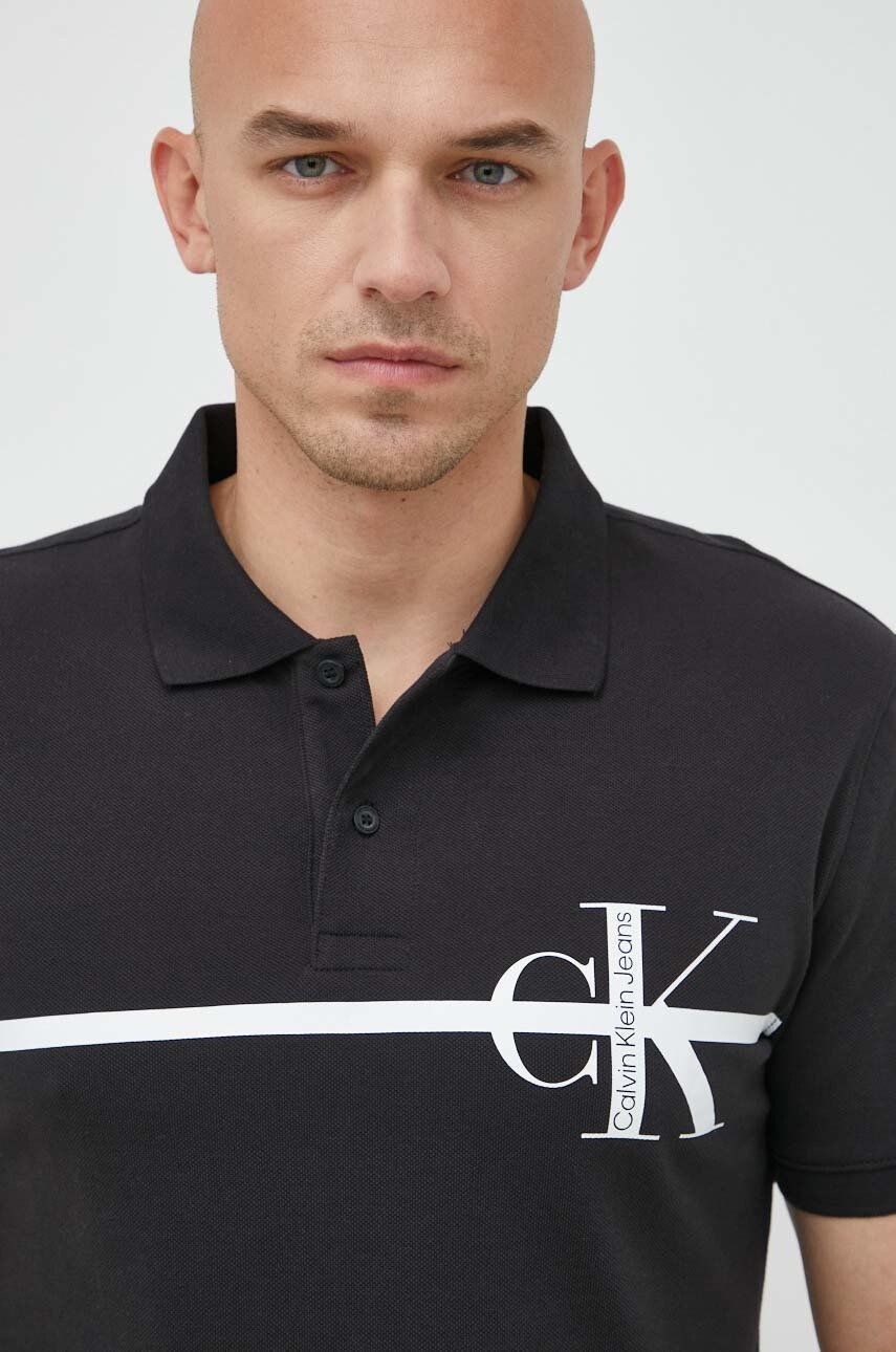 Calvin Klein Jeans Bavlněné polo tričko - Pepit.cz