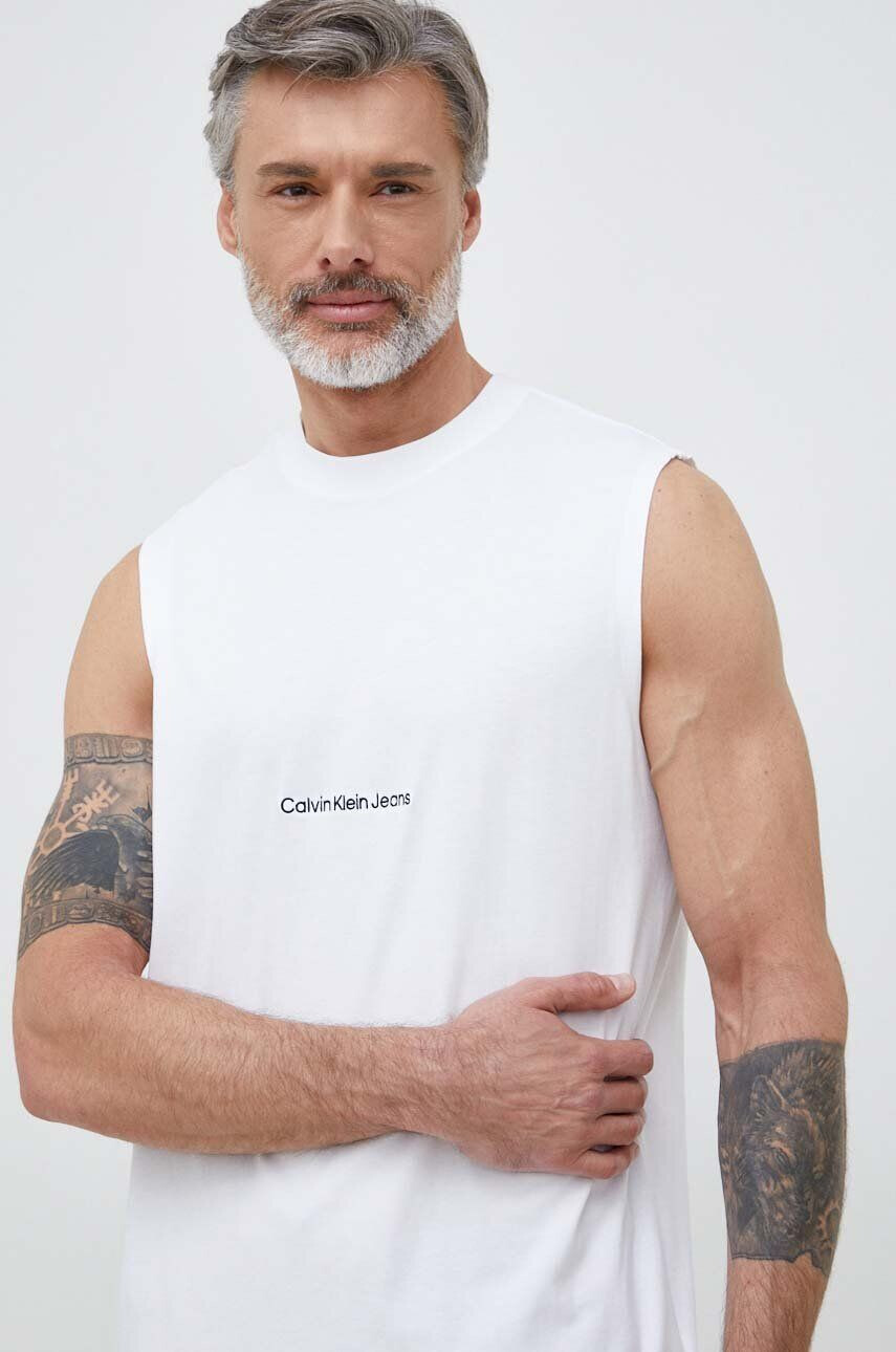 Calvin Klein Jeans Bavlněné tričko - Pepit.cz