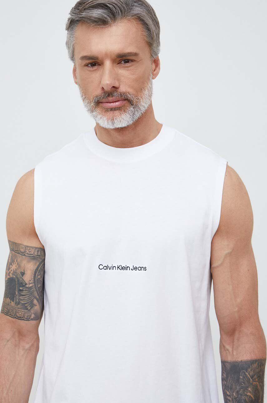 Calvin Klein Jeans Bavlněné tričko - Pepit.cz