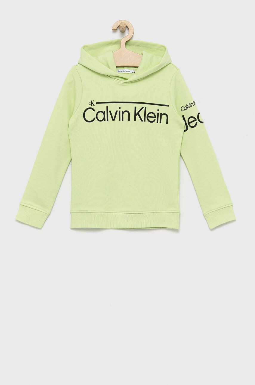 Calvin Klein Jeans Dětská bavlněná mikina - Pepit.cz