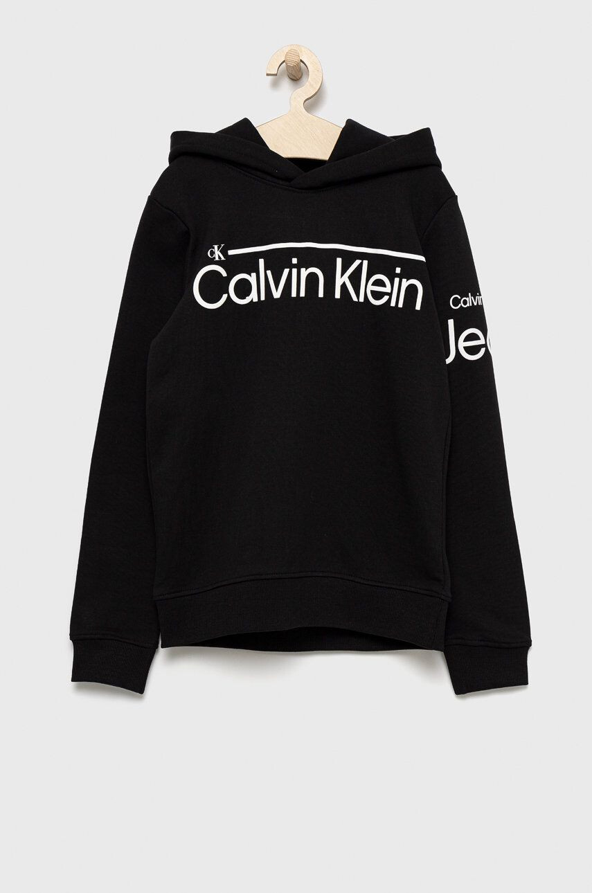 Calvin Klein Jeans Dětská bavlněná mikina - Pepit.cz