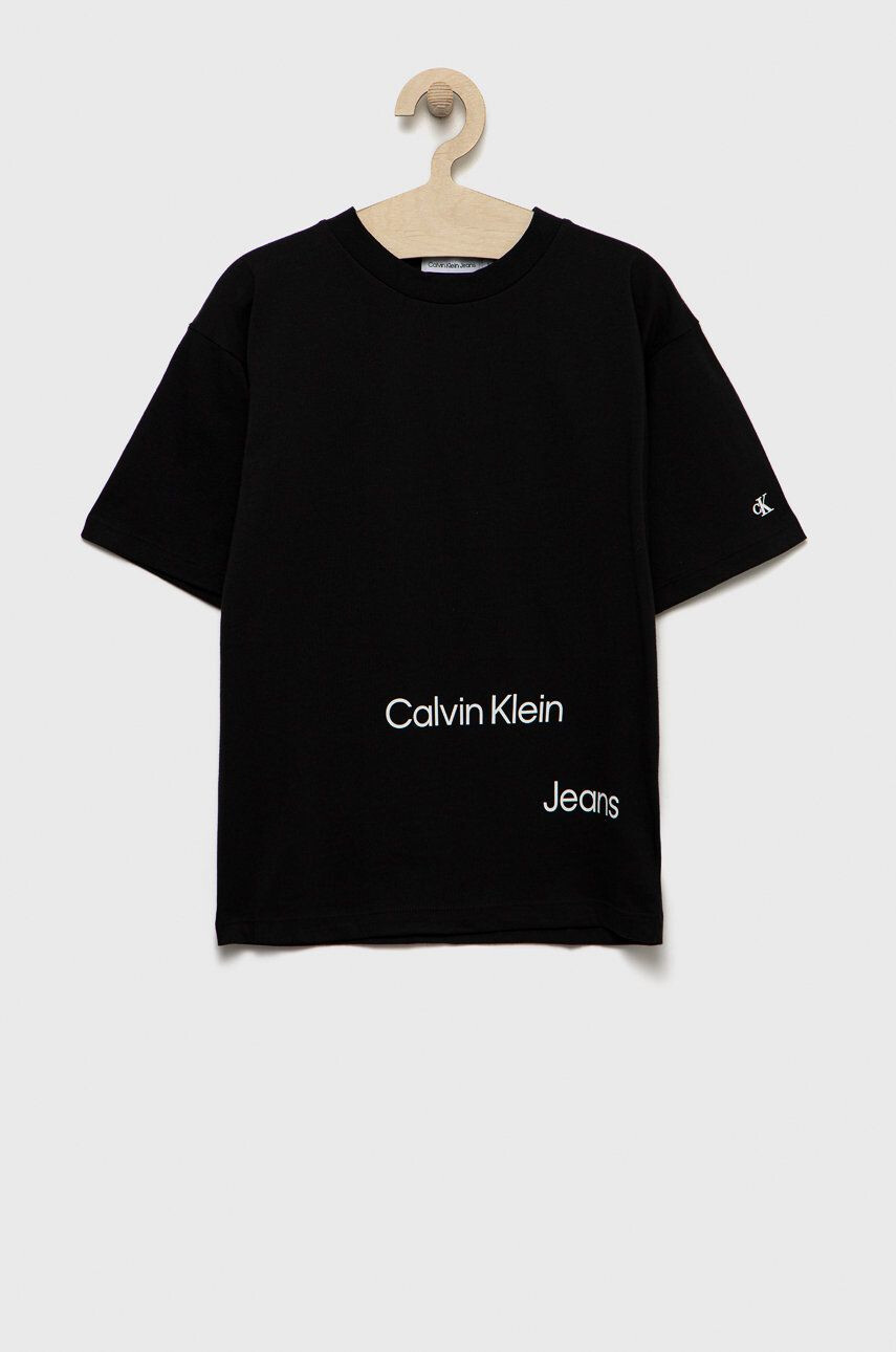 Calvin Klein Jeans Dětské bavlněné tričko - Pepit.cz