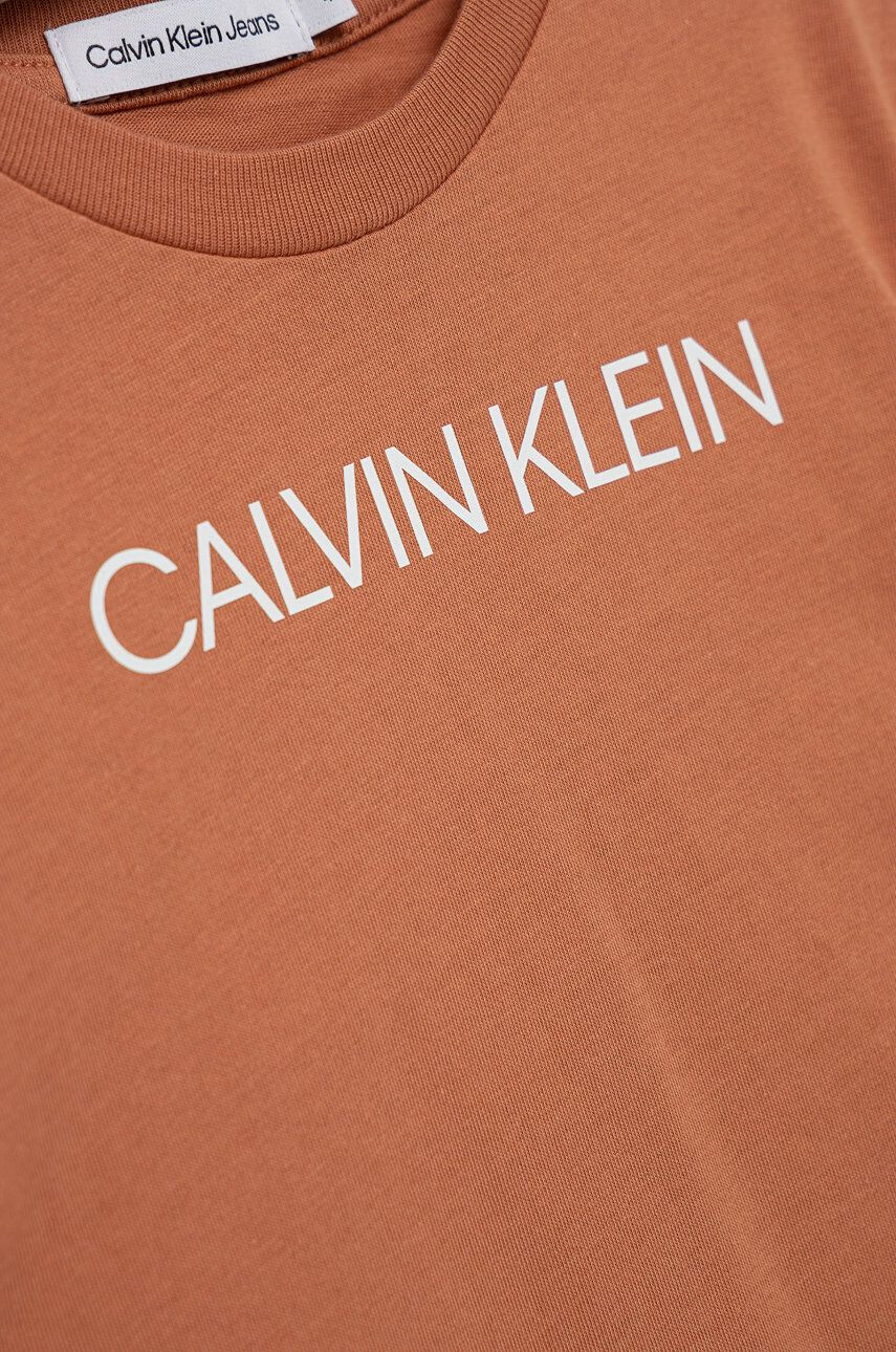 Calvin Klein Jeans Dětské bavlněné tričko - Pepit.cz