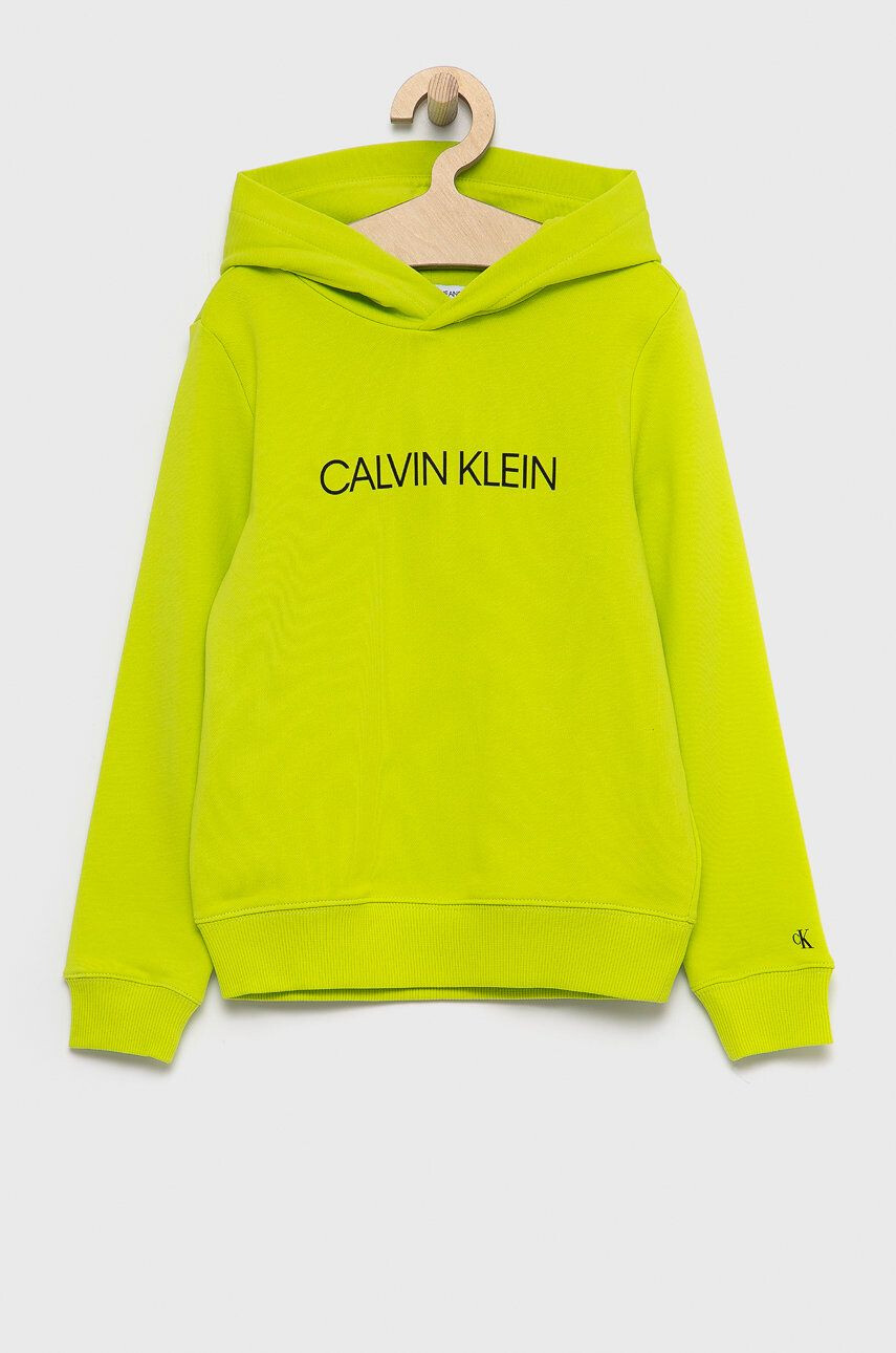 Calvin Klein Jeans Dětská bavlněná mikina - Pepit.cz