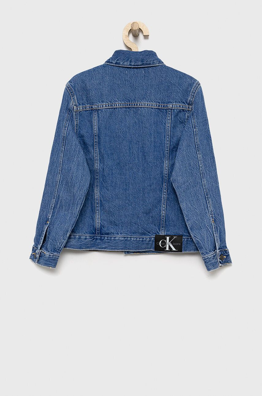 Calvin Klein Jeans Dětská riflová bunda - Pepit.cz