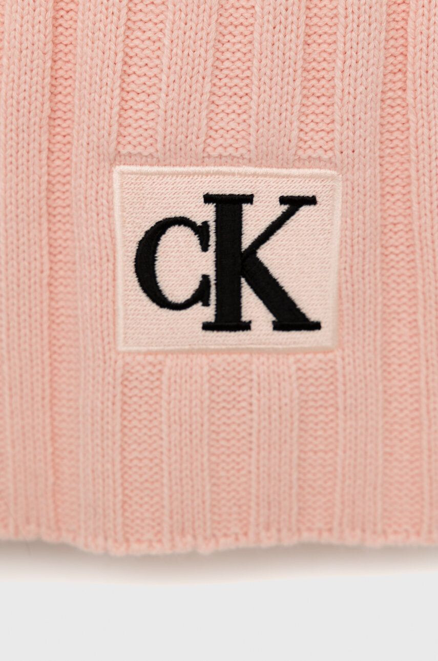 Calvin Klein Jeans Dětská šála růžová barva - Pepit.cz