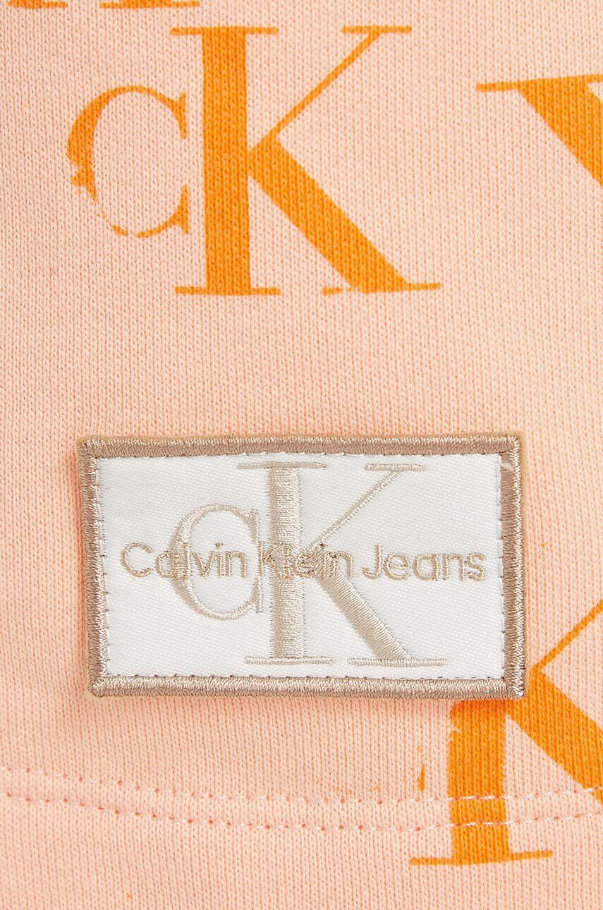 Calvin Klein Jeans Dětská souprava oranžová barva - Pepit.cz