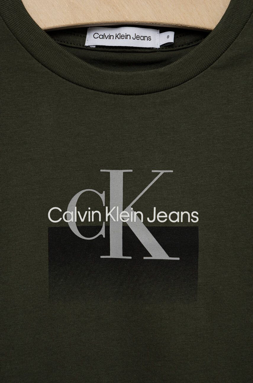 Calvin Klein Jeans Dětské bavlněné tričko - Pepit.cz