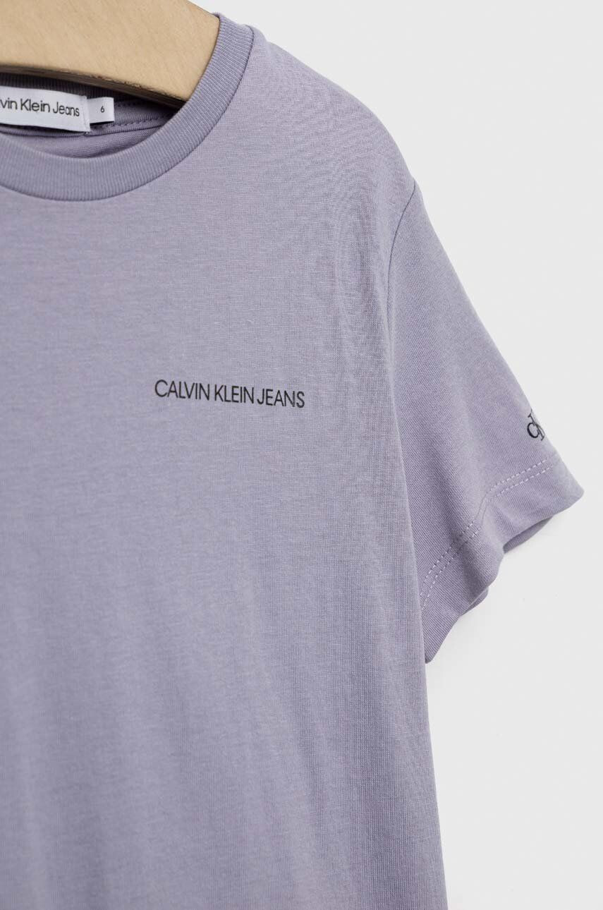 Calvin Klein Jeans Dětské bavlněné tričko - Pepit.cz