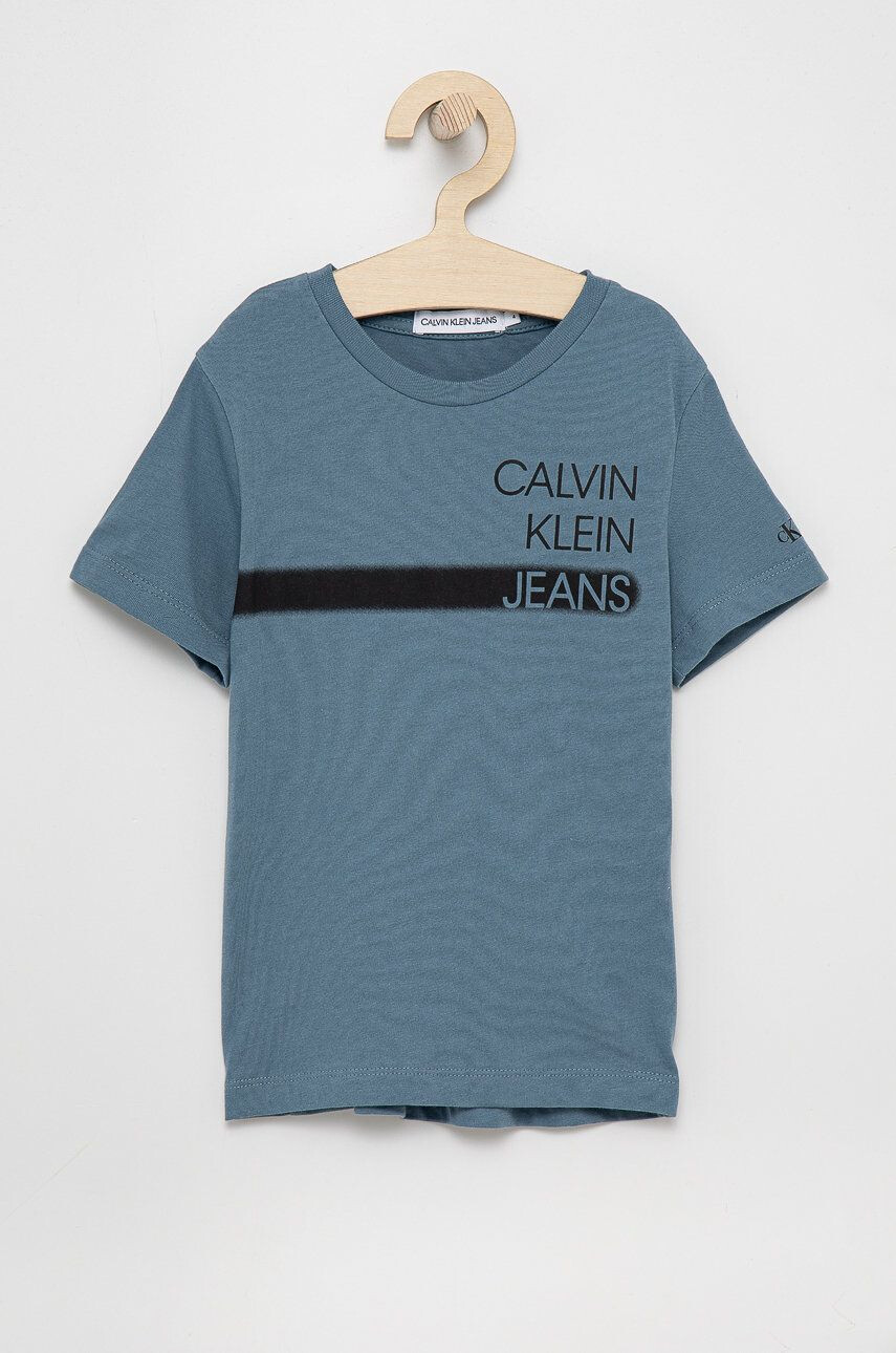 Calvin Klein Jeans Dětské bavlněné tričko - Pepit.cz