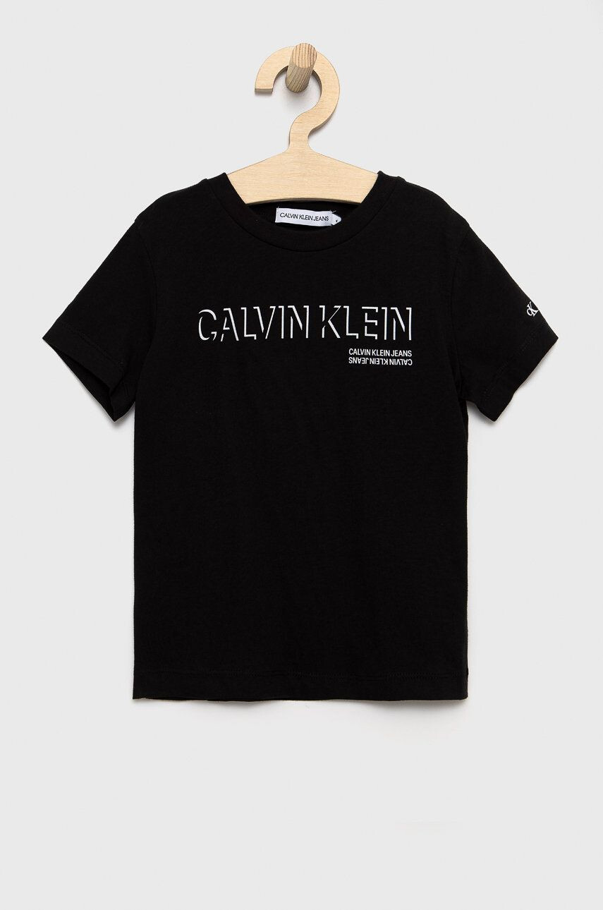 Calvin Klein Jeans Dětské bavlněné tričko - Pepit.cz