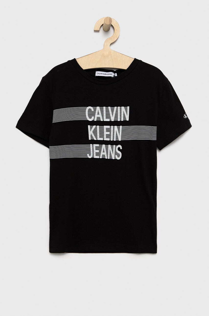 Calvin Klein Jeans Dětské bavlněné tričko - Pepit.cz