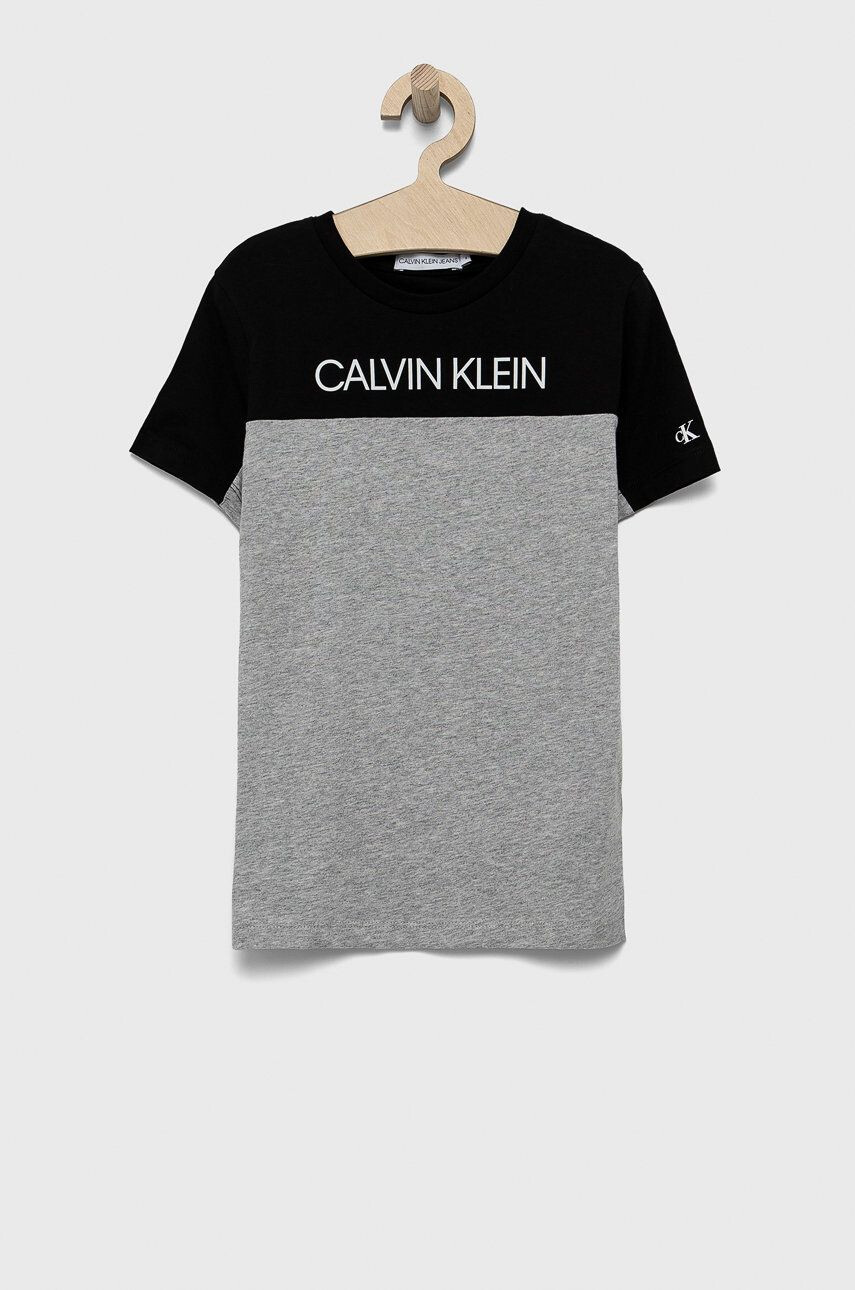 Calvin Klein Jeans Dětské bavlněné tričko - Pepit.cz