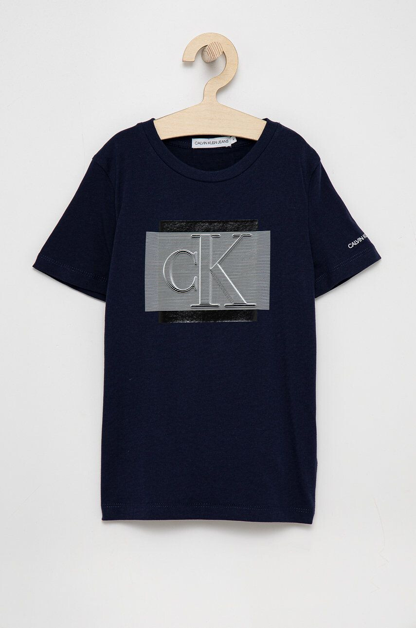 Calvin Klein Jeans Dětské bavlněné tričko - Pepit.cz