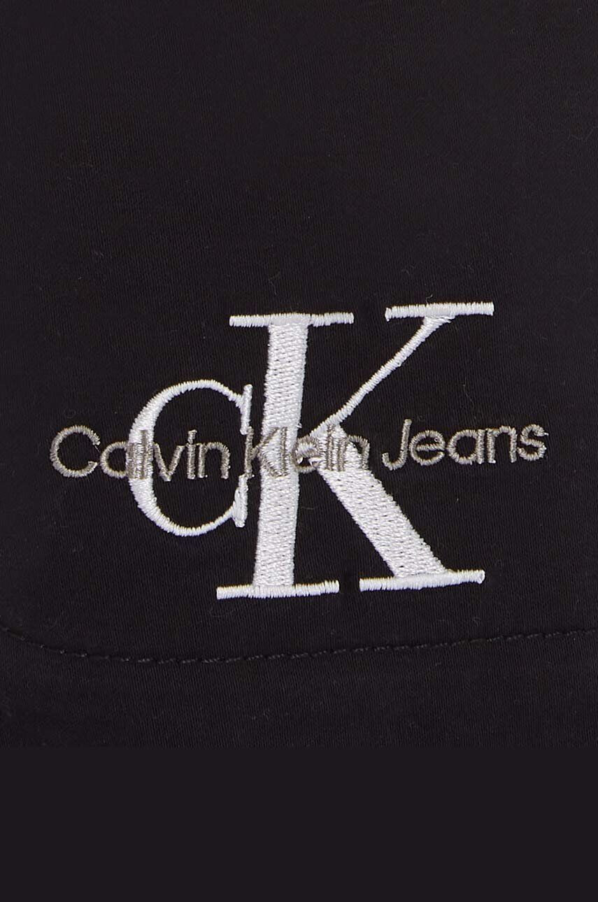 Calvin Klein Jeans Dětské kalhoty černá barva hladké - Pepit.cz