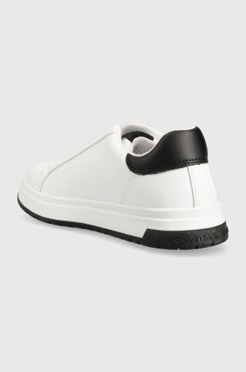 Calvin Klein Jeans Dětské sneakers boty bílá barva - Pepit.cz