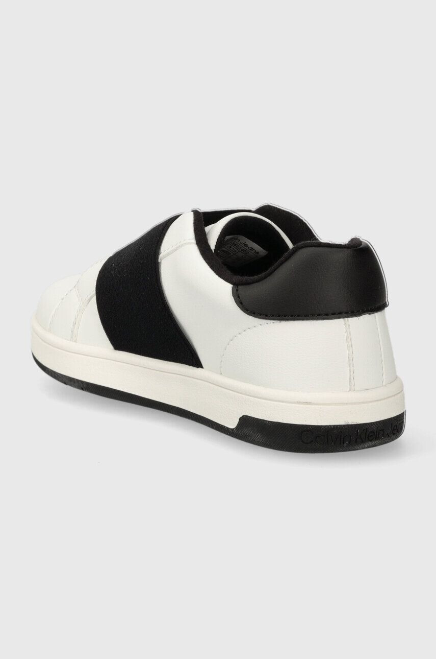 Calvin Klein Jeans Dětské sneakers boty bílá barva - Pepit.cz