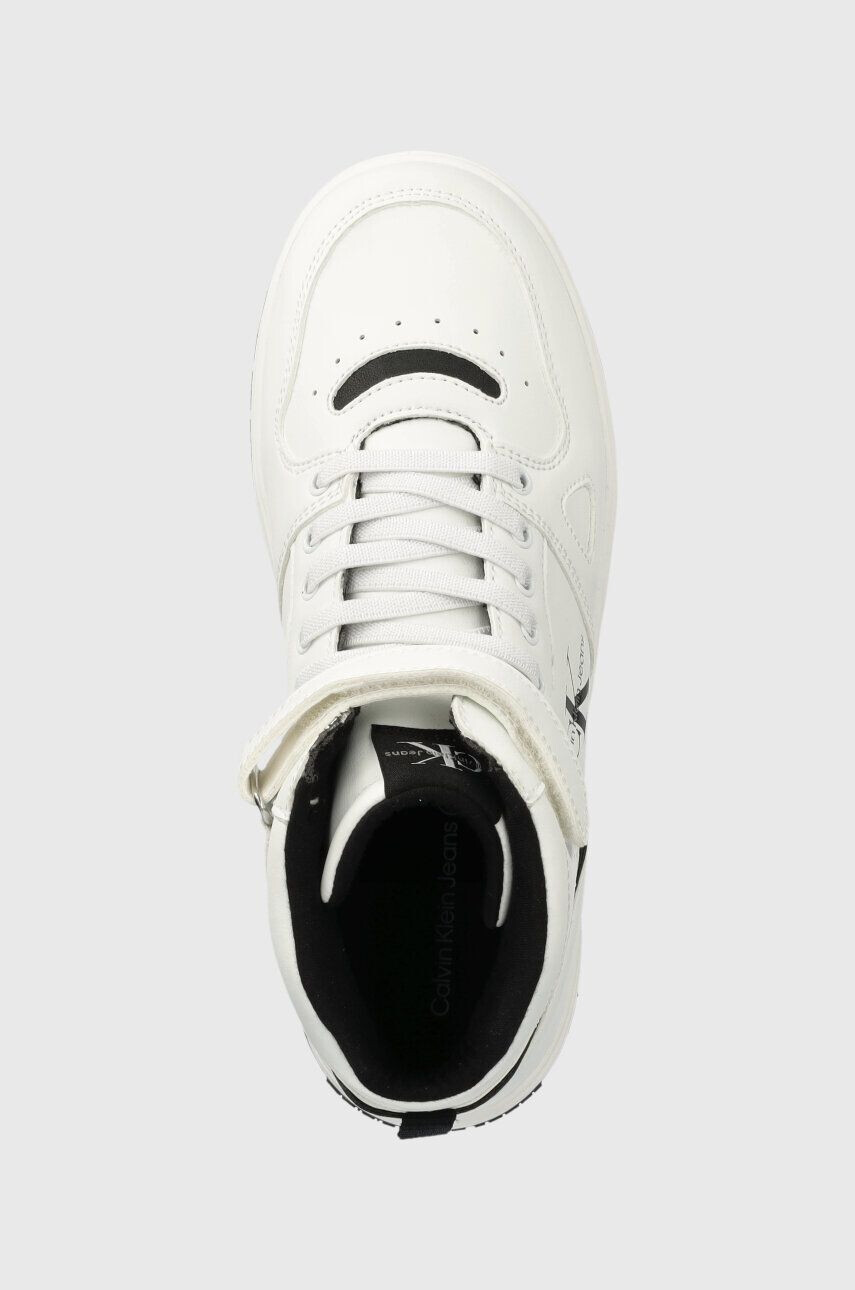 Calvin Klein Jeans Dětské sneakers boty bílá barva - Pepit.cz