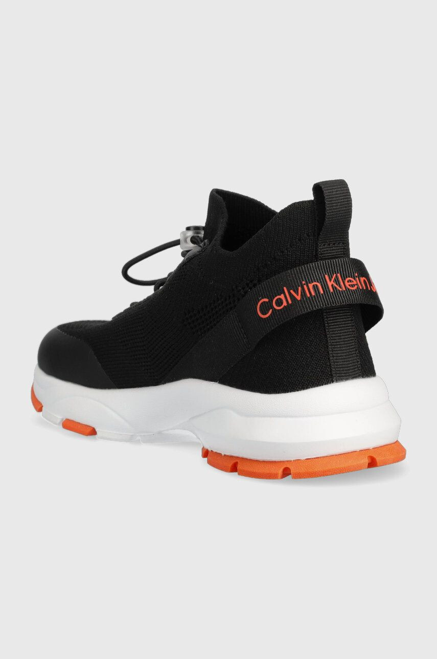 Calvin Klein Jeans Dětské sneakers boty bílá barva - Pepit.cz