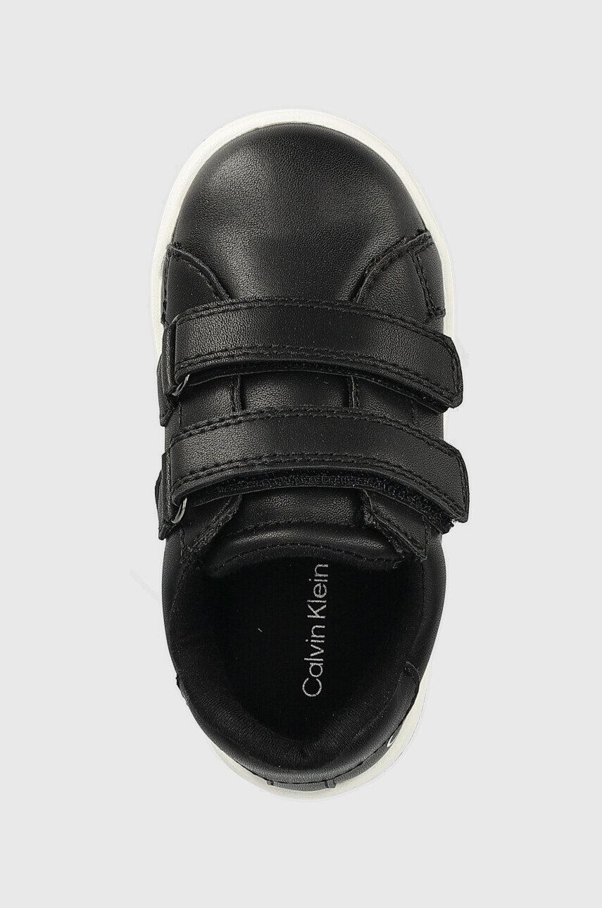 Calvin Klein Jeans Dětské sneakers boty černá barva - Pepit.cz