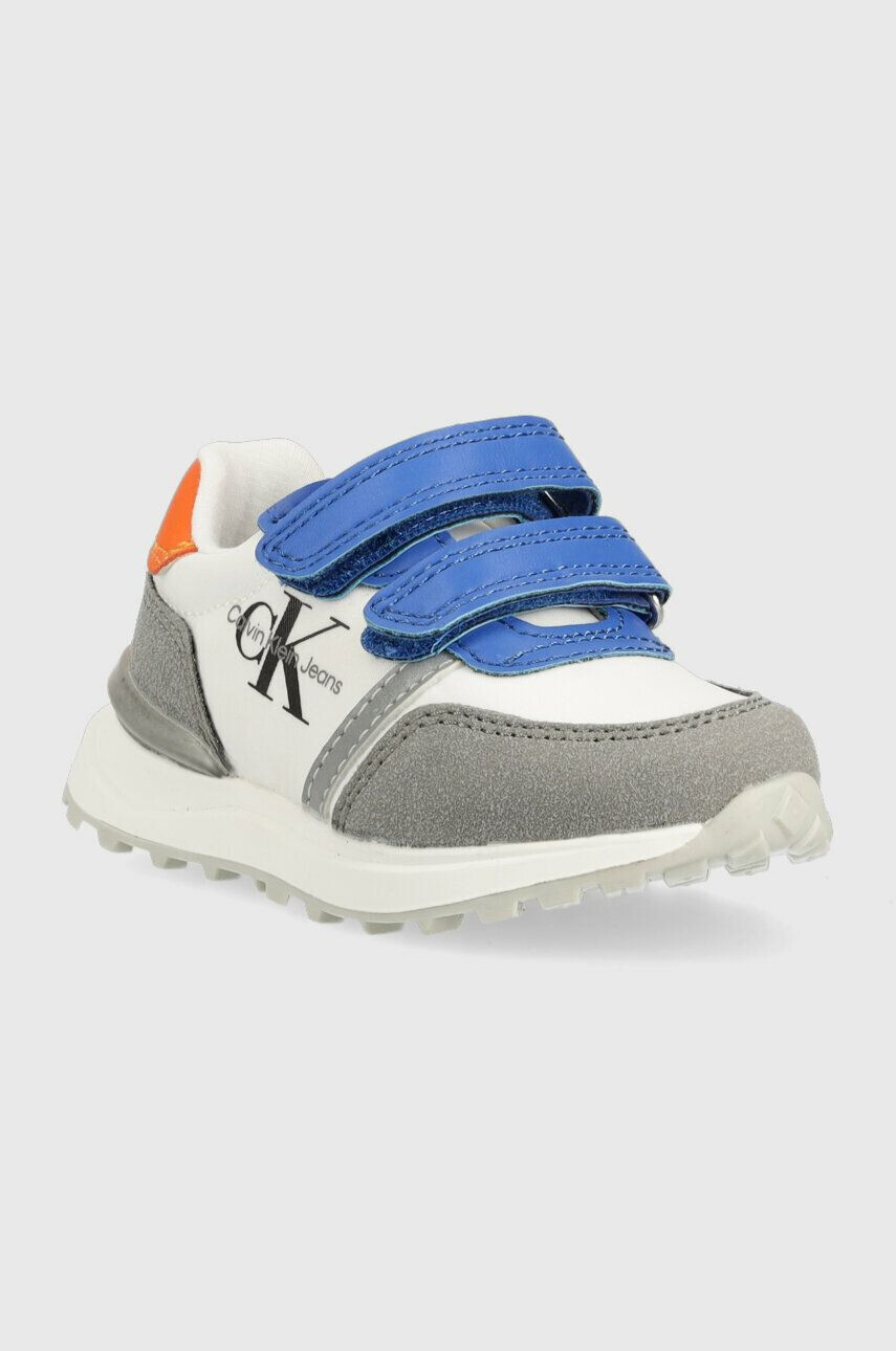 Calvin Klein Jeans Dětské sneakers boty černá barva - Pepit.cz