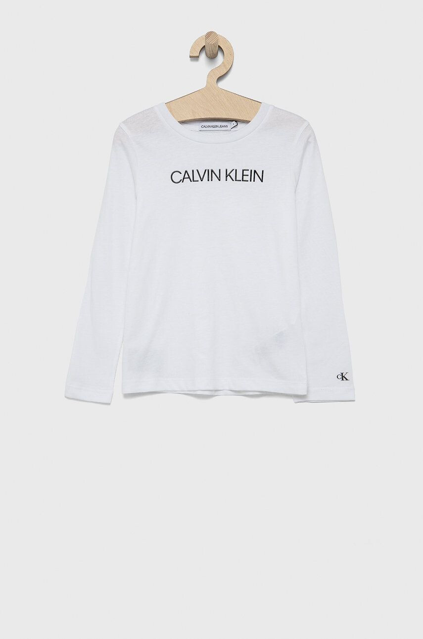 Calvin Klein Jeans Dětské tričko s dlouhým rukávem - Pepit.cz