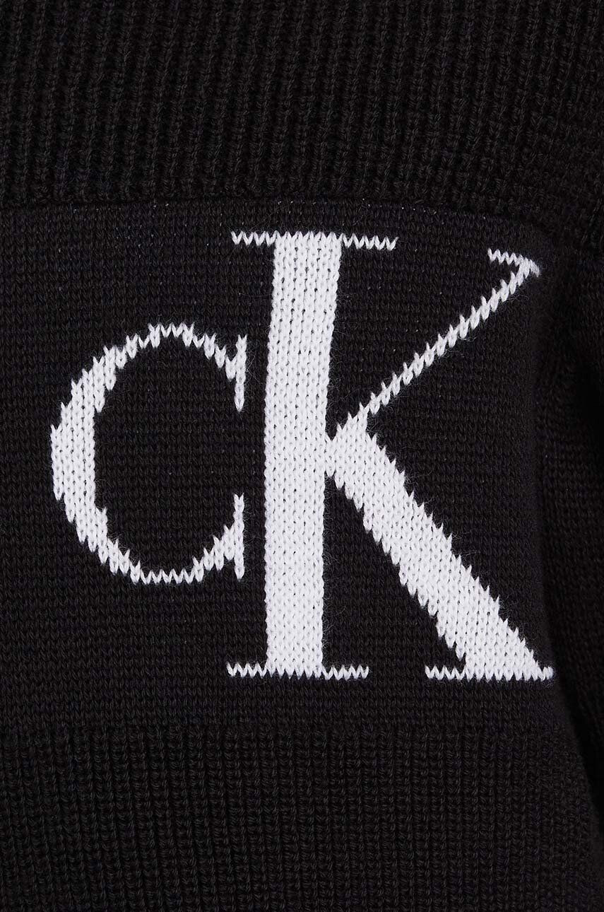 Calvin Klein Jeans Dětský bavlněný svetr - Pepit.cz