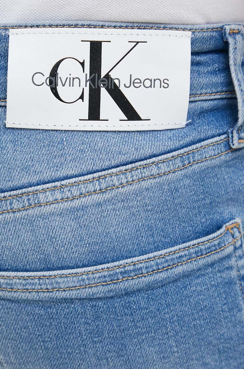 Calvin Klein Jeans Džíny pánské šedá barva - Pepit.cz