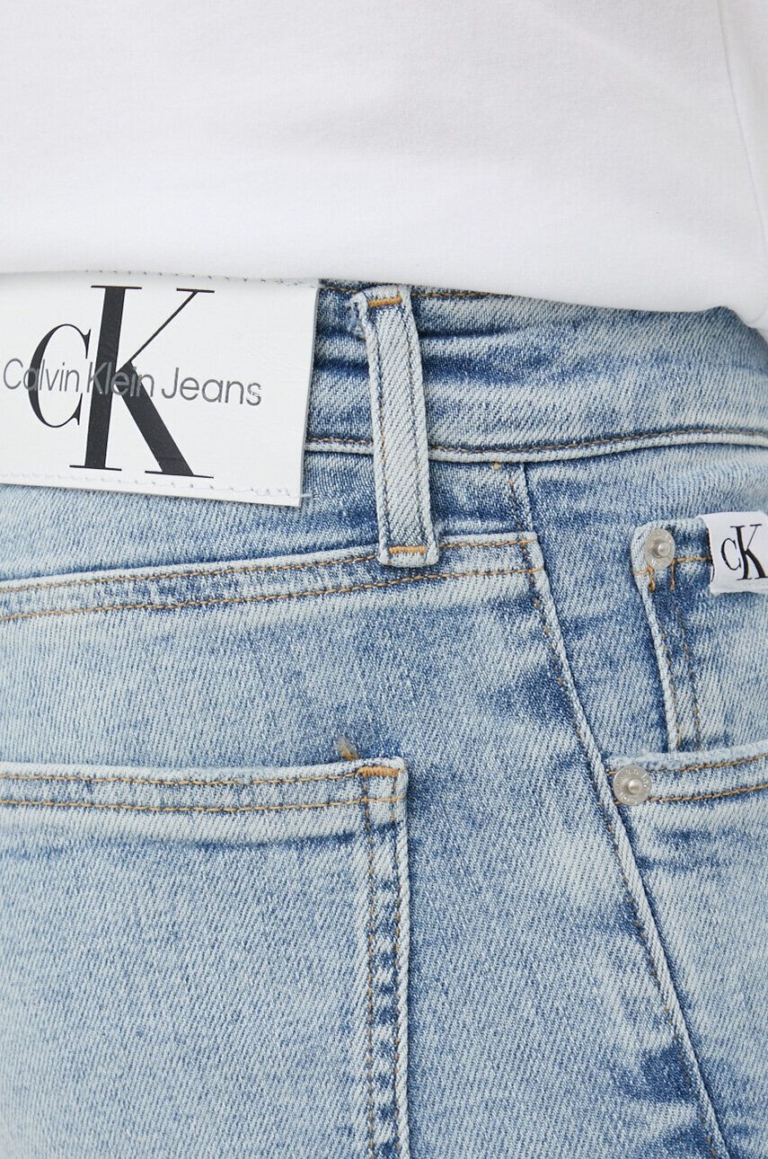 Calvin Klein Jeans Džíny pánské tmavomodrá barva - Pepit.cz