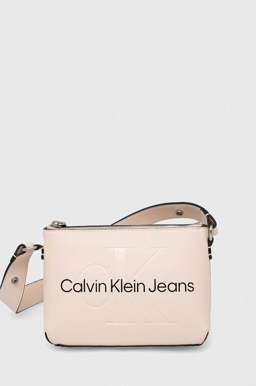 Calvin Klein Jeans Kabelka fialová barva - Pepit.cz