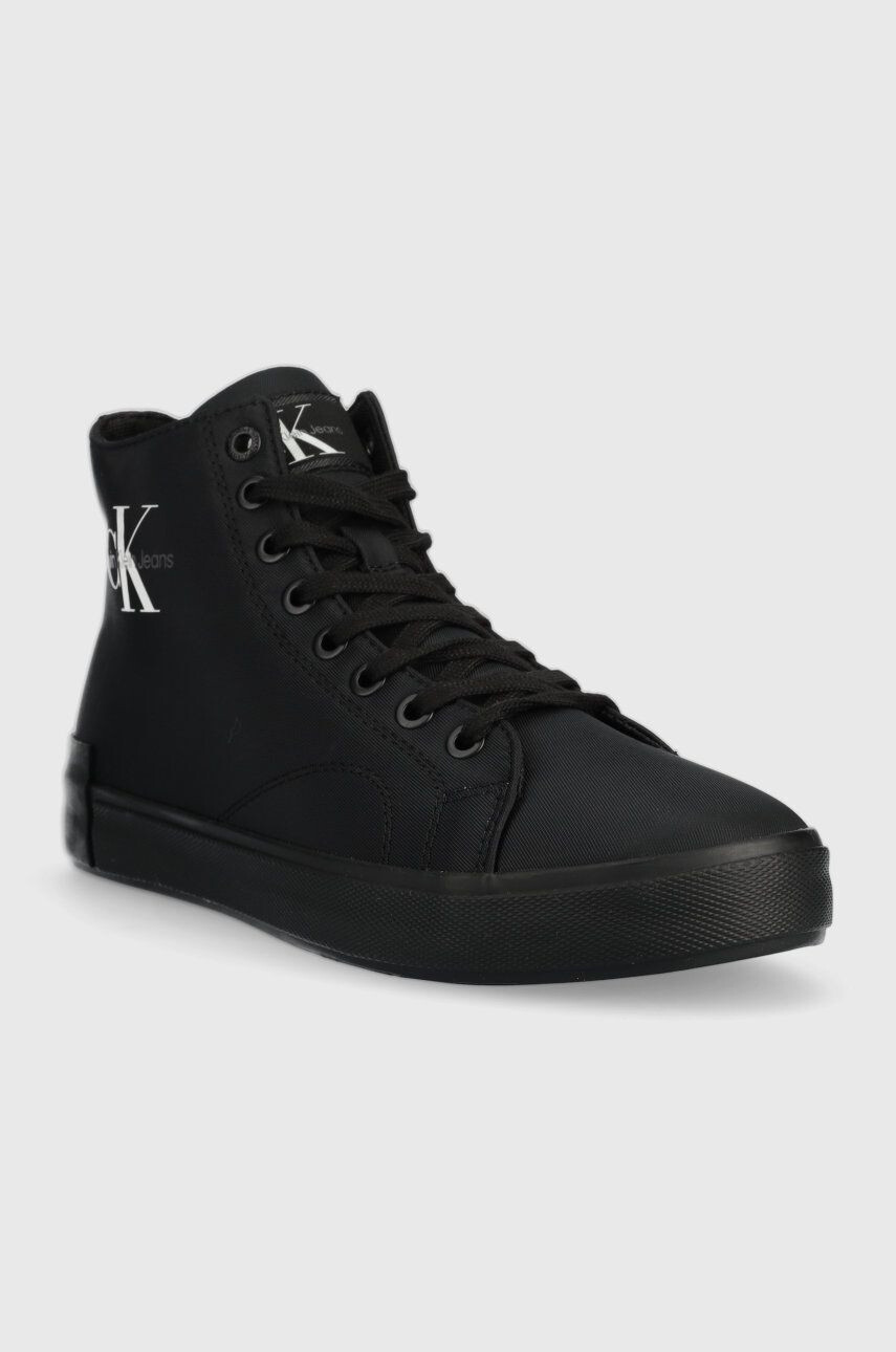 Calvin Klein Jeans Kecky Ess Vulcanized Laceup Mid Ny - Pepit.cz