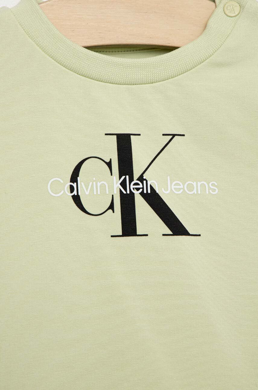 Calvin Klein Jeans Kojenecká sada zelená barva - Pepit.cz