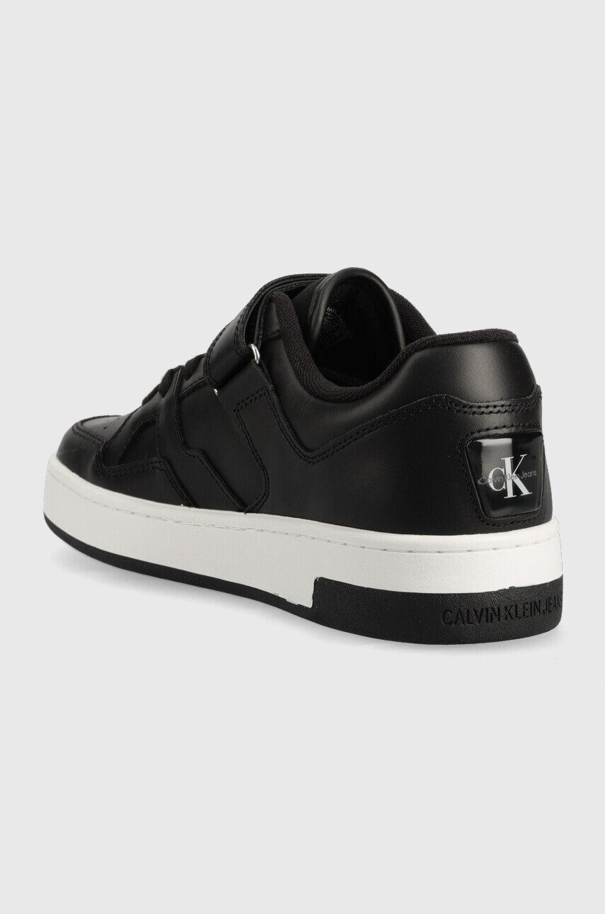 Calvin Klein Jeans Kožené sneakers boty Basket Cupsole Lace Up Low - Pepit.cz