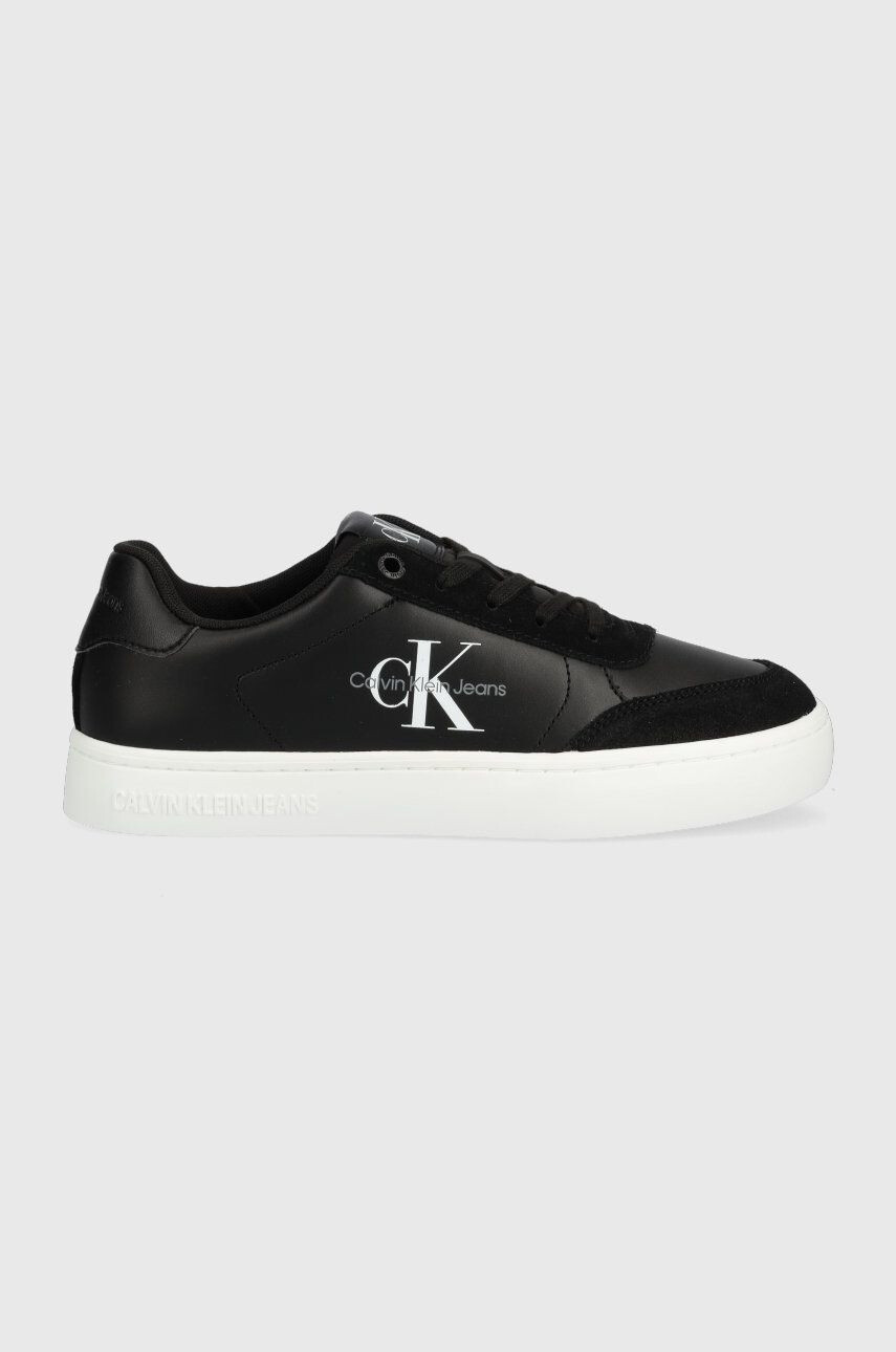 Calvin Klein Jeans Kožené sneakers boty Classic Cupsole Laceup - Pepit.cz