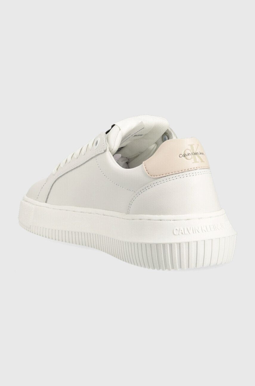 Calvin Klein Jeans Kožené sneakers boty YW0YW00823 CHUNKY CUPSOLE MONOLOGO W - Pepit.cz