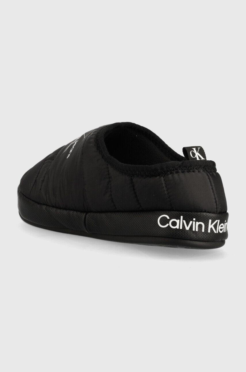 Calvin Klein Jeans Pantofle Home Slipper černá barva - Pepit.cz