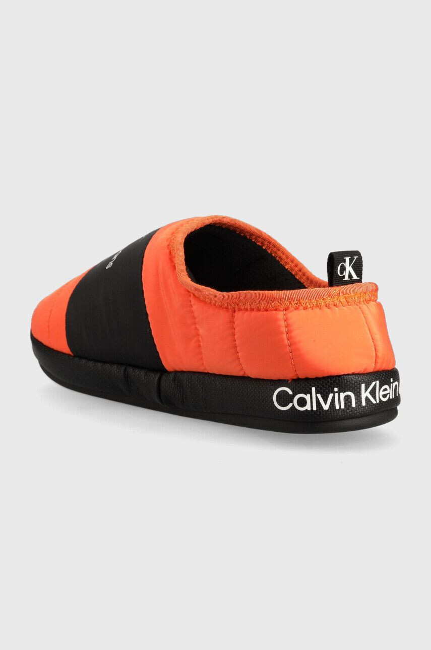 Calvin Klein Jeans Pantofle Home Slipper oranžová barva - Pepit.cz