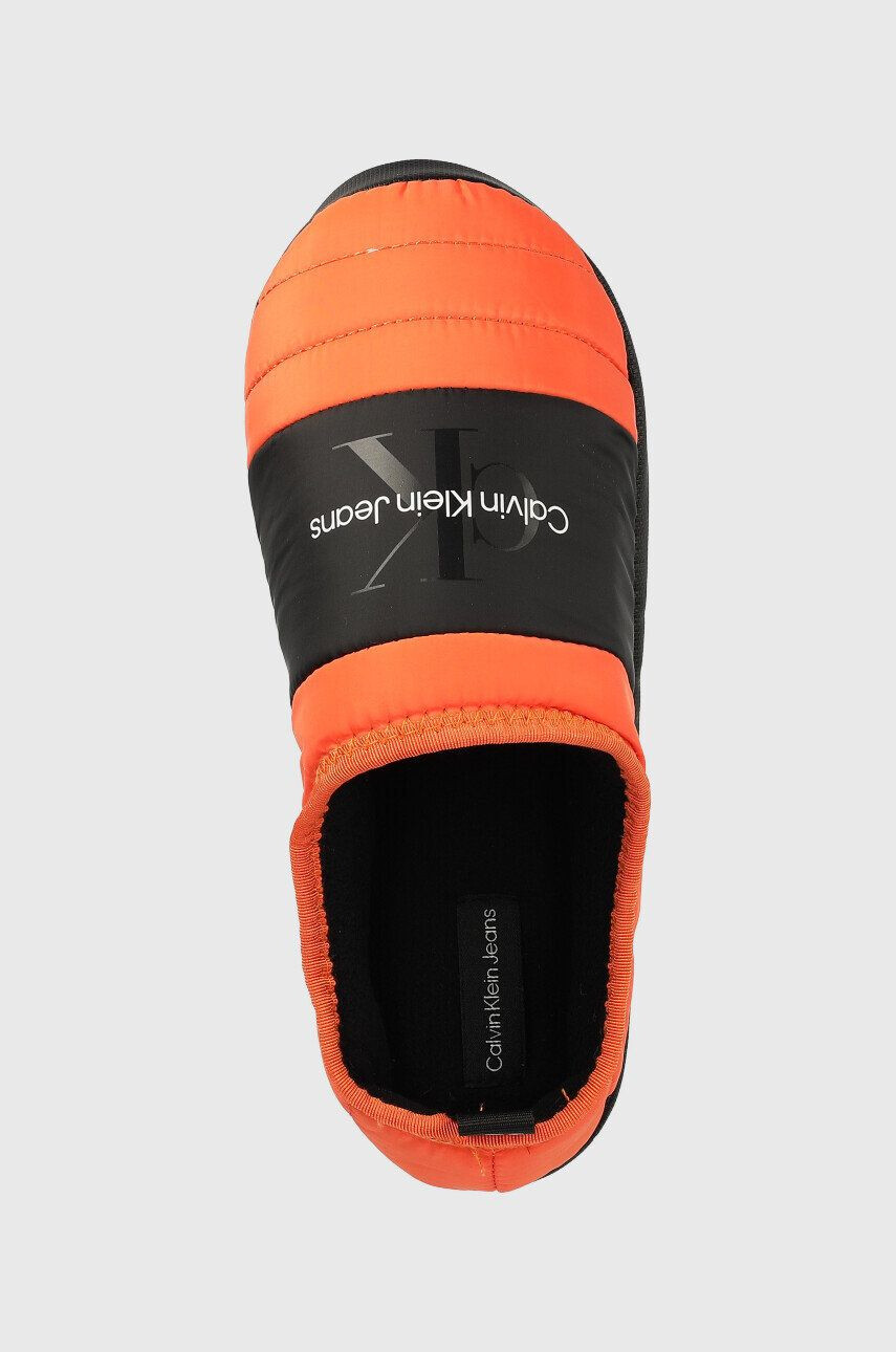 Calvin Klein Jeans Pantofle Home Slipper oranžová barva - Pepit.cz