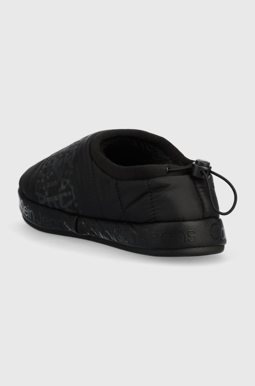 Calvin Klein Jeans Pantofle Home Slipper W/coulisse černá barva - Pepit.cz