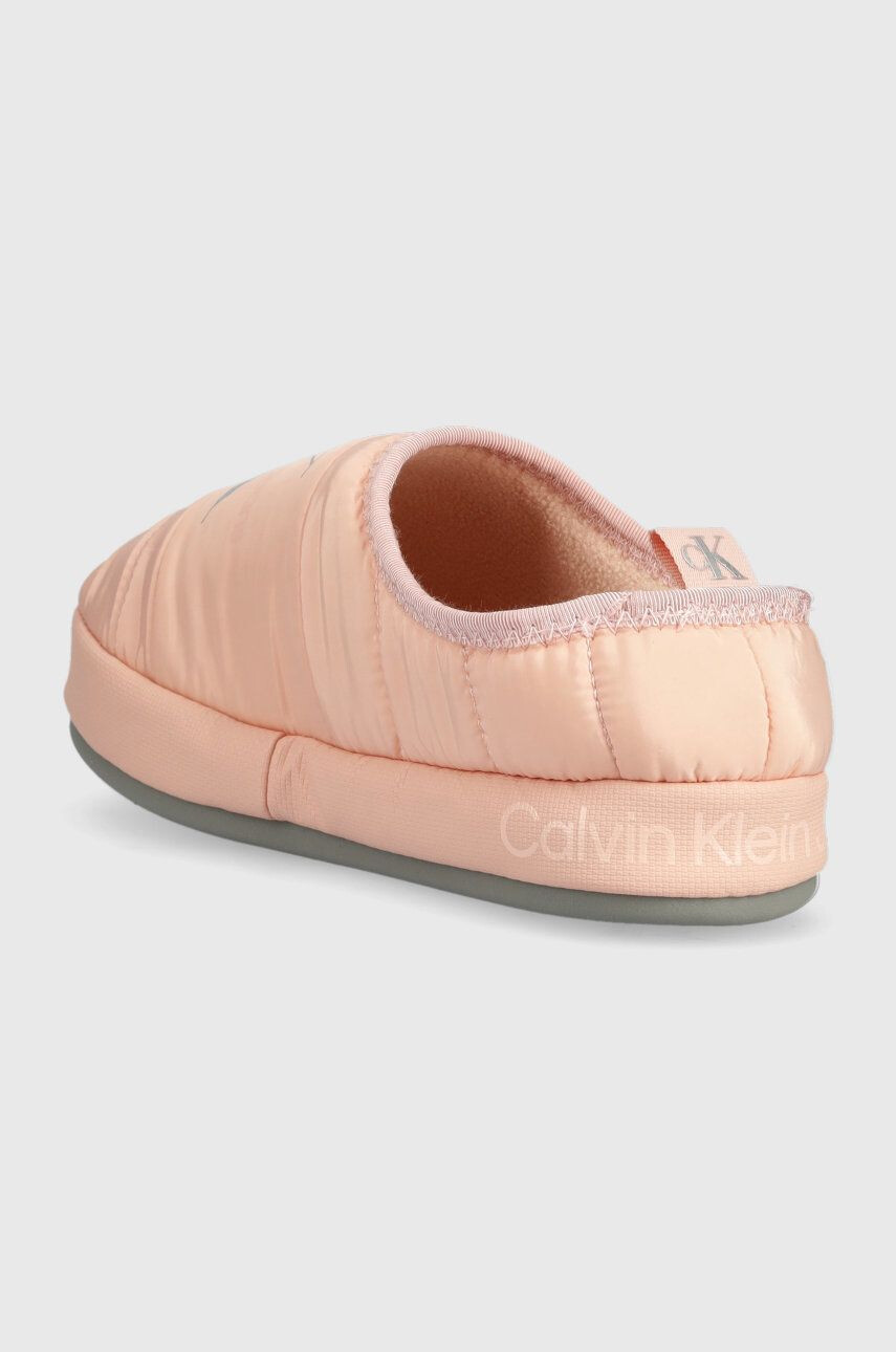 Calvin Klein Jeans Pantofle Home Slipper Wn růžová barva - Pepit.cz