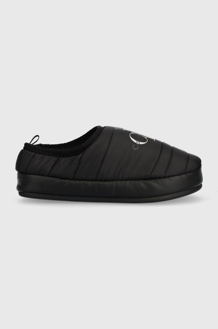 Calvin Klein Jeans Pantofle Home Slipper Wn černá barva - Pepit.cz