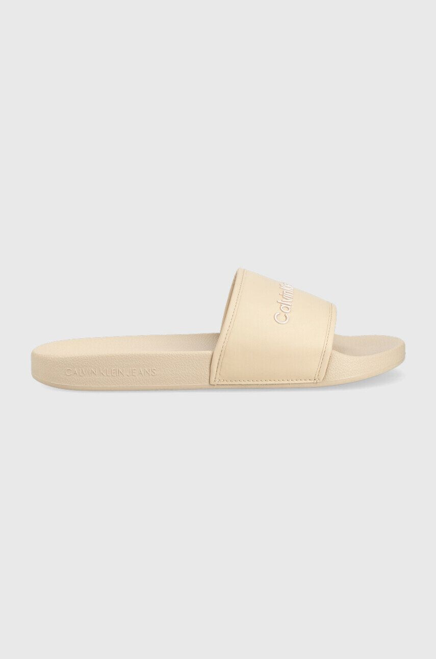 Calvin Klein Jeans Pantofle Slide Bold Institutional - Pepit.cz