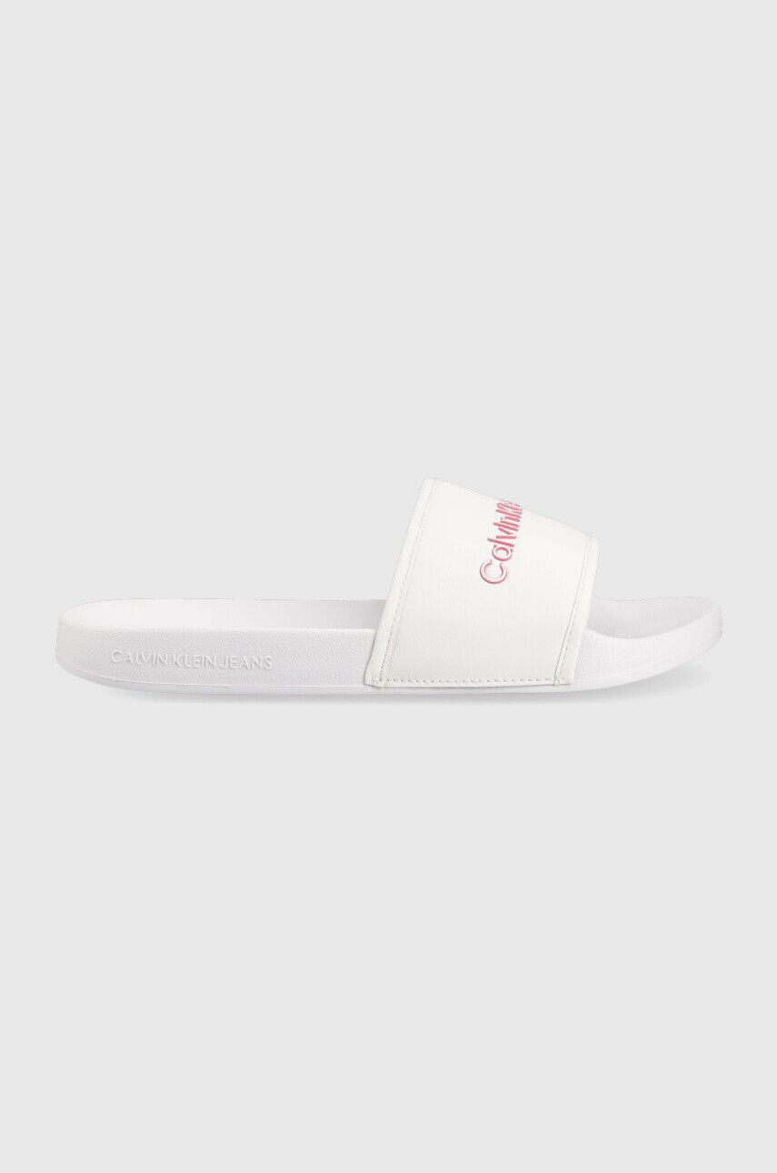 Calvin Klein Jeans Pantofle Slide Bold Institutional - Pepit.cz