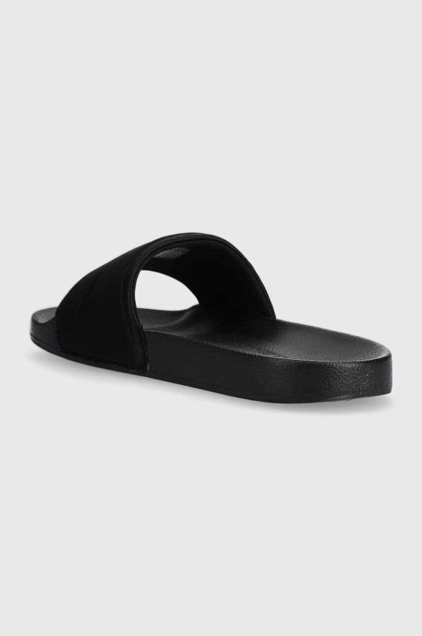 Calvin Klein Jeans Pantofle SLIDE HIGH/LOW FREQUENCY WN dámské černá barva YW0YW00999 - Pepit.cz